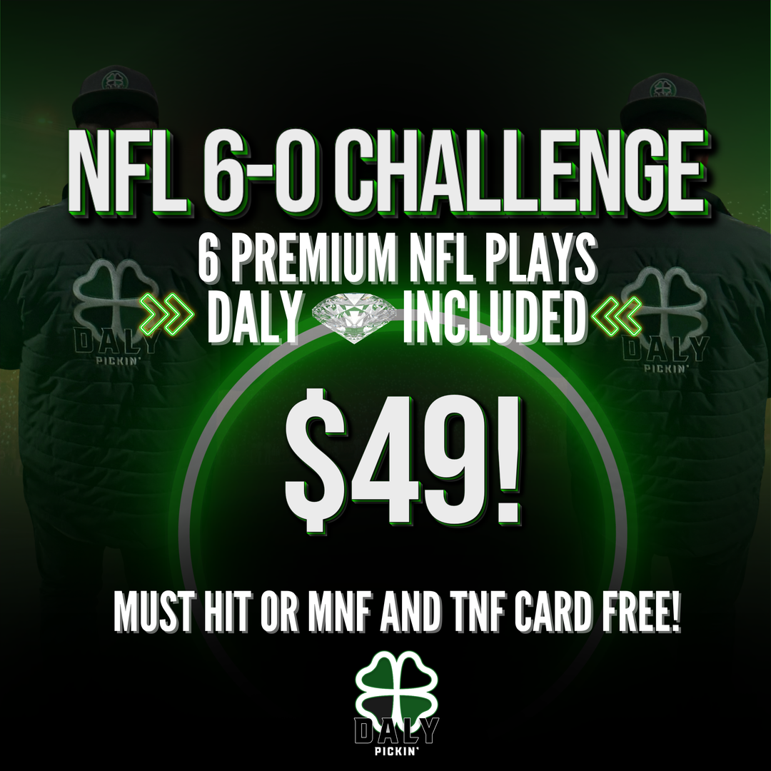 π¨ NFL 6-0 CHALLENGE π¨