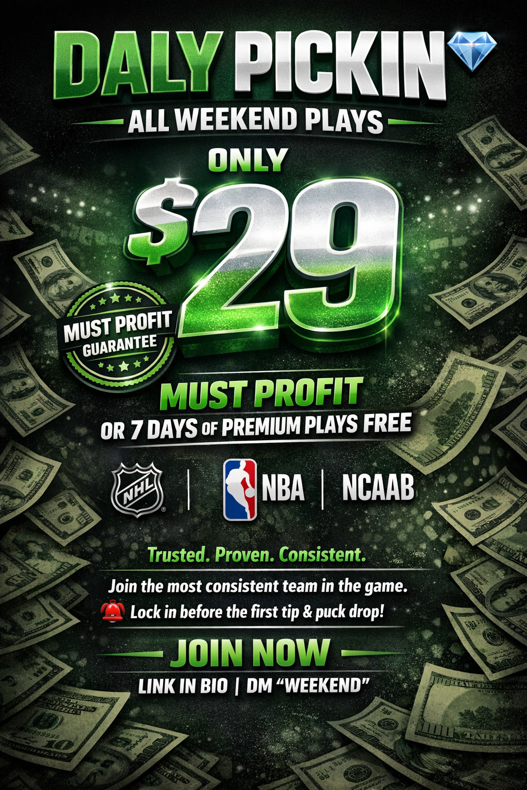 🍀Weekend All Plays🍀