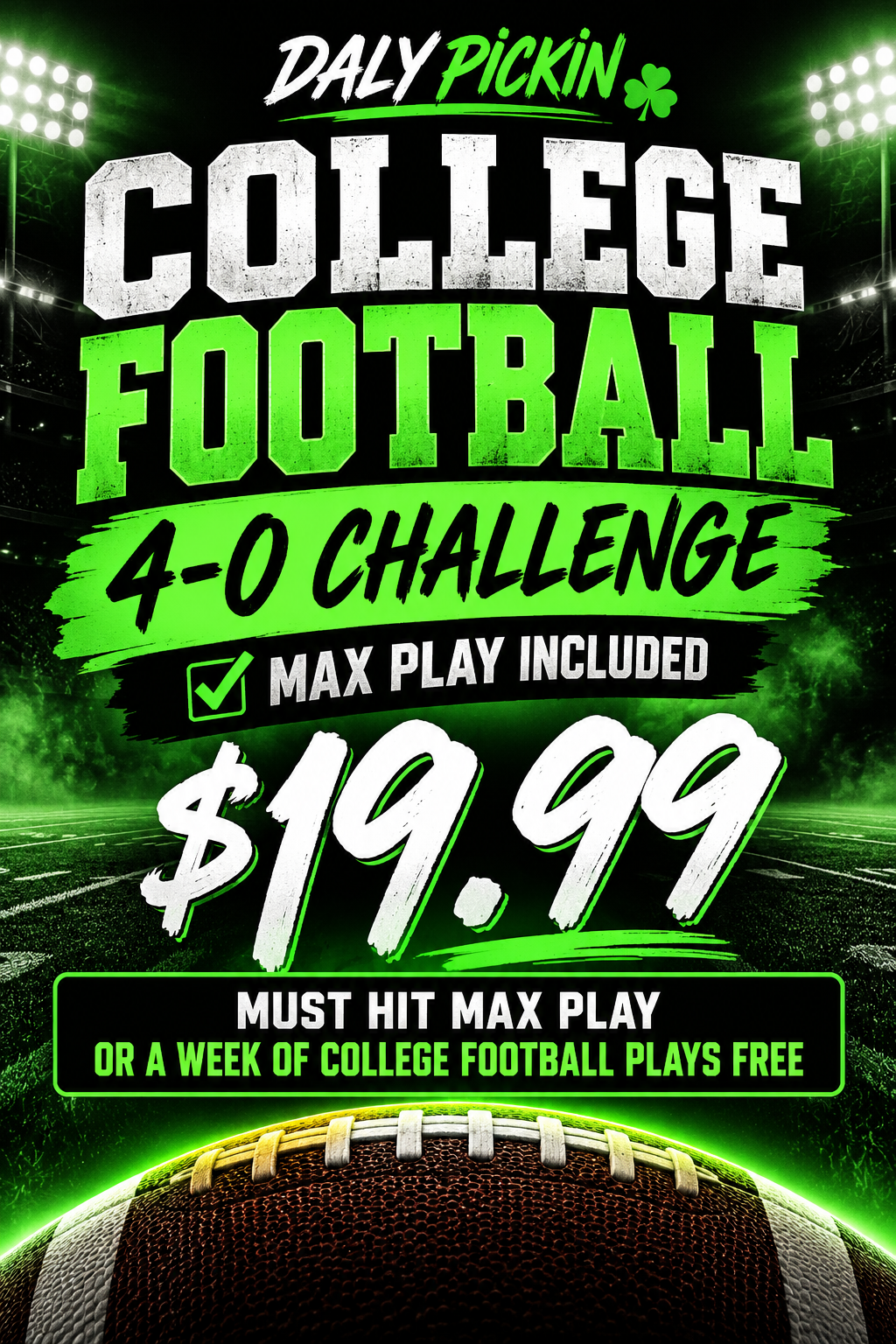 CFB 4-0 Saturday