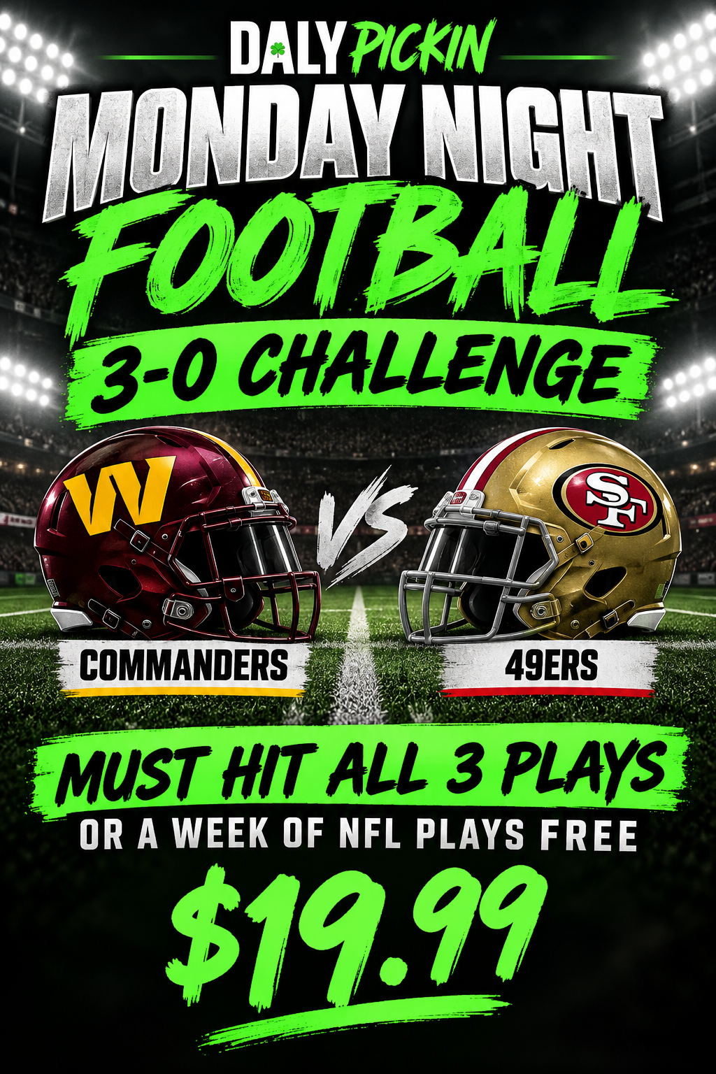 🚨 MNF 3-0 Challenge